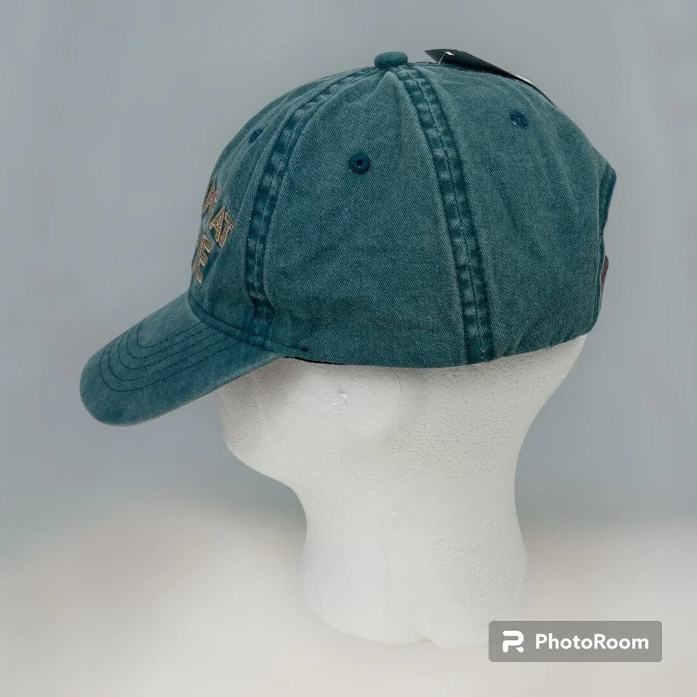 NWT TIME AND TRU LADIES BALL CAP HAT YOU HAD ME AT COFFEE ONE SIZE GREEN - Picture 4 of 5
